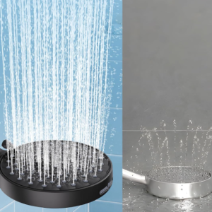 Filtered Shower Head with Handheld High Pressure 9 Spray Modes, Detachable Shower Head, Water Softener Filter