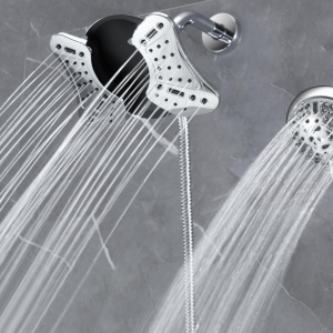 Shower Head with Handheld Spray, Dual High Pressure Showerhead